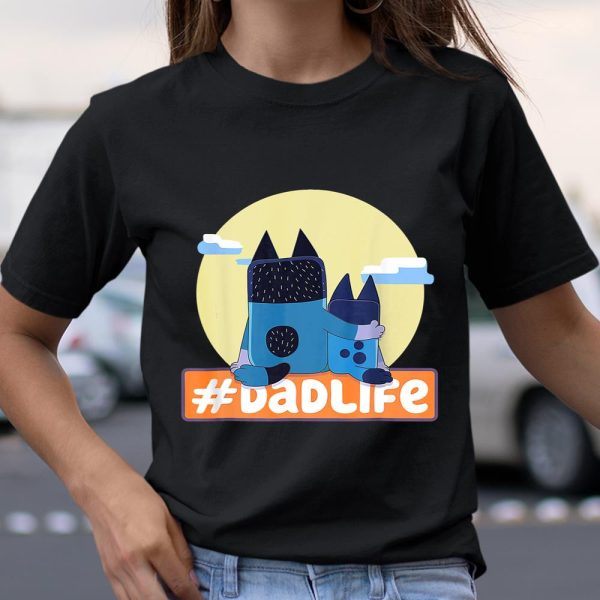 Fathers Blueys Dad Love #Dadlife Anime T Shirt  Itees Global