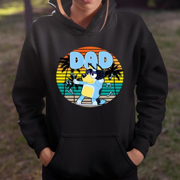 Fathers Blueys Dad Love Gifts T Shirt  Itees Global