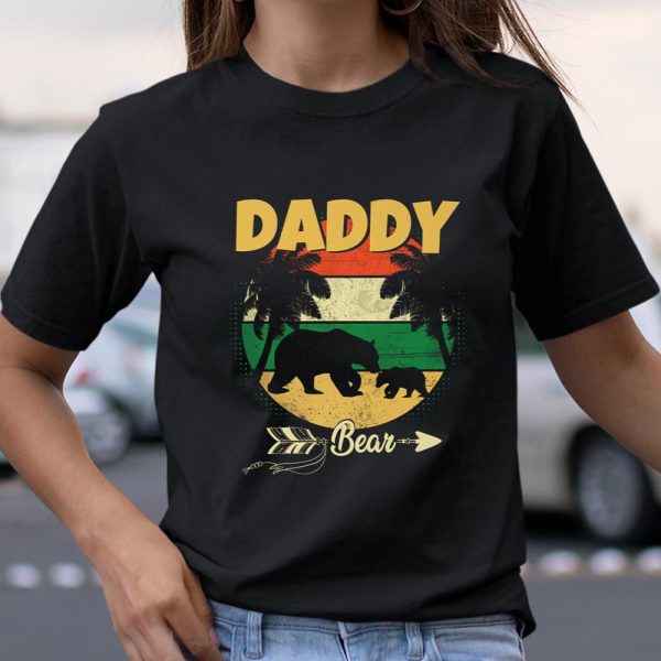 Fathers Day Daddy Bear Perfect Gift For Dad Father Grandpa T Shirt  Itees Global