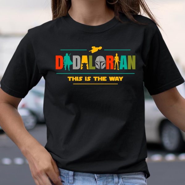 Father’s Day For Dad Dadalorian This Is The Way T Shirt  Itees Global