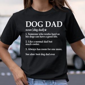 Father’s Day For Dad Dog Dad Definition Funny Meaning Dog Lover Father T Shirt  Itees Global