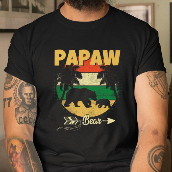 Fathers Day Papaw Bear Perfect Gift For Dad Father Grandpa T Shirt  Itees Global