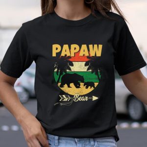 Fathers Day Papaw Bear Perfect Gift For Dad Father Grandpa T Shirt Itees Global 2