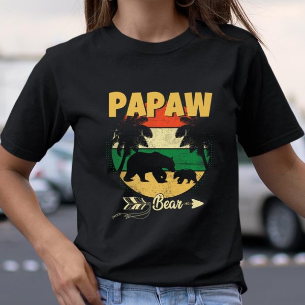 Fathers Day Papaw Bear Perfect Gift For Dad Father Grandpa T Shirt  Itees Global