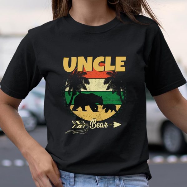 Fathers Day Uncle Bear Perfect Gift For Dad Father Grandpa T Shirt  Itees Global