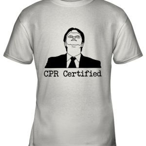 First Aid Fail CPR Certified The Office Youth T-Shirt –