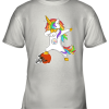 Football Dabbing Unicorn Steps On Helmet Pittsburgh Steelers Youth T-Shirt –