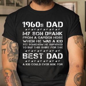Funny 1960s Dad And Son Fathers Day T Shirt Itees Global 1