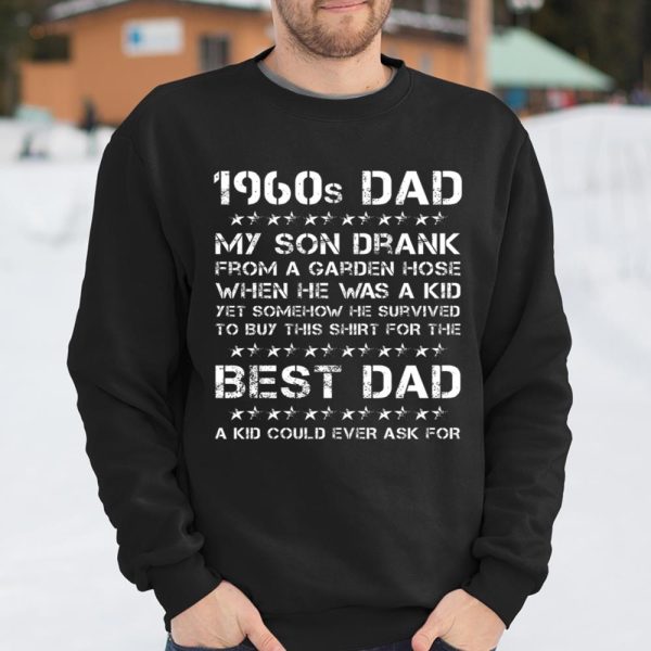 Funny 1960s Dad And Son Father’s Day T Shirt  Itees Global