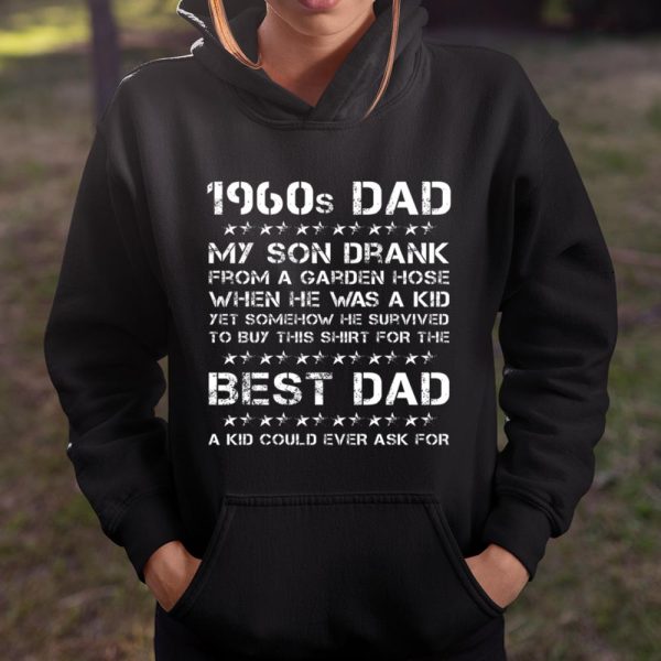 Funny 1960s Dad And Son Father’s Day T Shirt  Itees Global