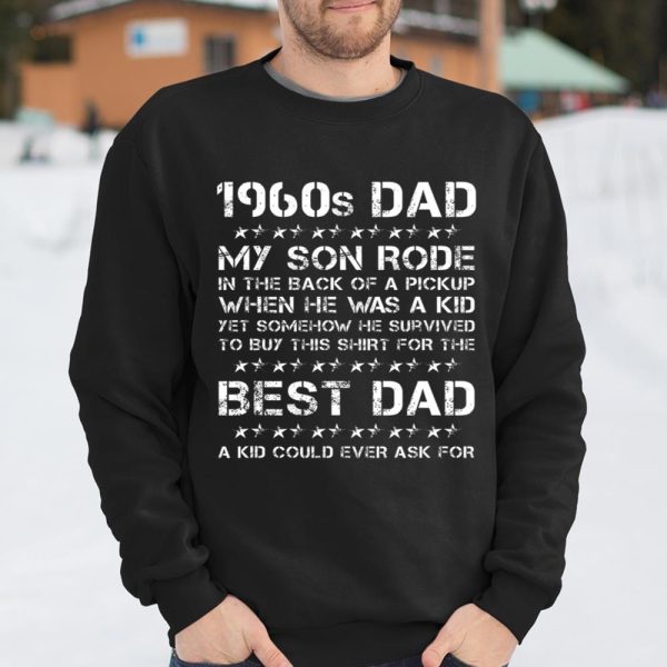 Funny 1960s Dad Boy Dad And Son Father’s Day T Shirt  Itees Global