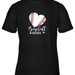Funny Baseball Nana Shirt Gift For Men Women Youth T-Shirt –