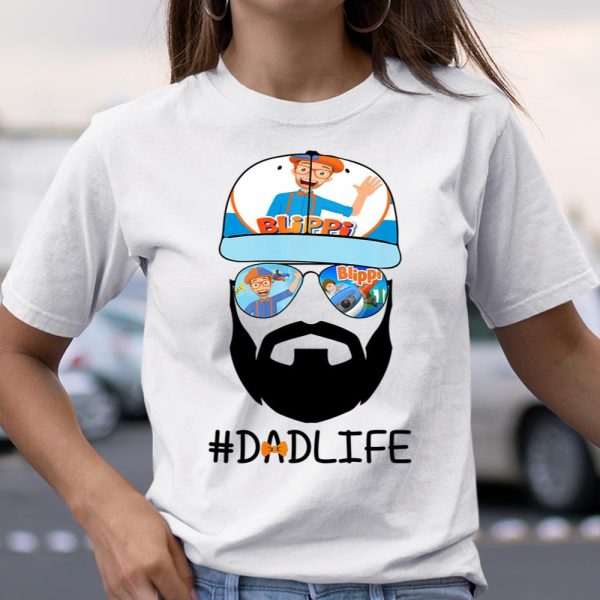 Funny Blippis Bearded Dad Family Lover T Shirt  Itees Global