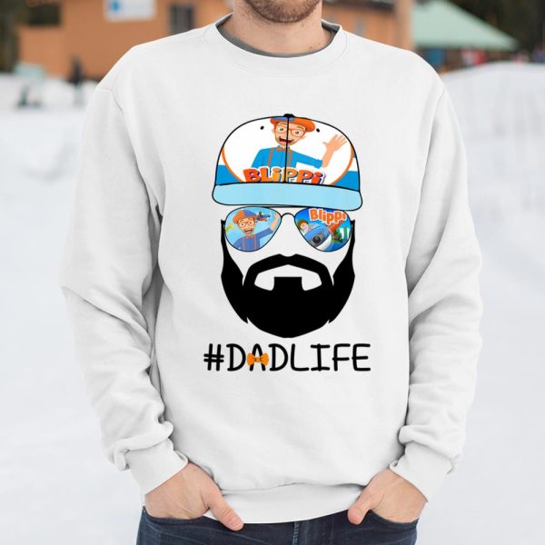 Funny Blippis Bearded Dad Family Lover T Shirt  Itees Global