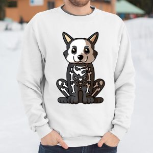 Funny Corgi Halloween Costume Dog Bone Dad T ShirtKDSPTDUWCP T Shirt Itees Global 3