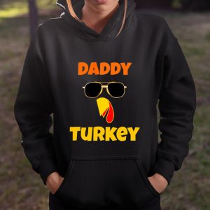 Funny Daddy Turkey Father Thanksgiving Family Matching T Shirt Itees Global 4