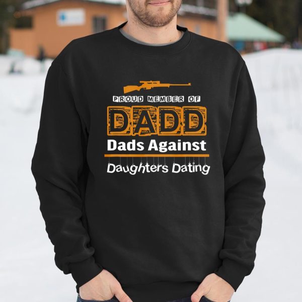 Funny Dads Against Daughters Dating Gun Father Joke T Shirt  Itees Global