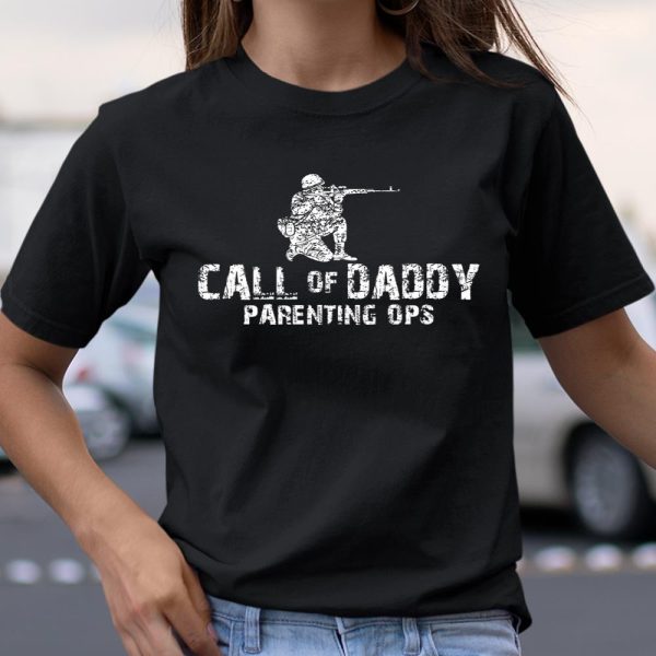 Gamer Dad Call of Daddy Parenting Ops Funny Father s Day T Shirt  Itees Global