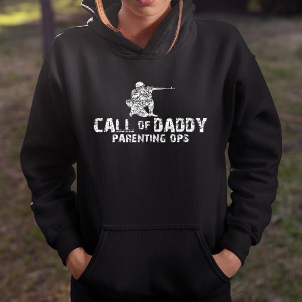 Gamer Dad Call of Daddy Parenting Ops Funny Father s Day T Shirt  Itees Global