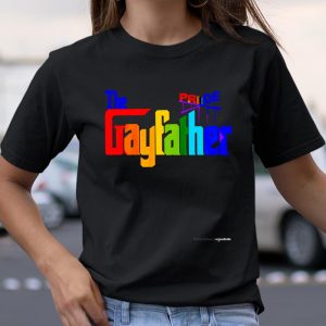 Gay LGBT Pride Father Proud Dad Fathers Day Parent T Shirt Itees Global 2