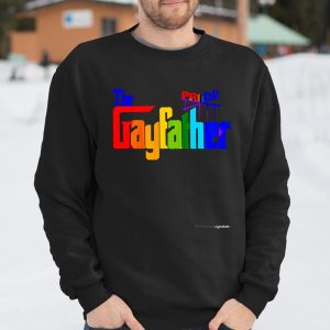 Gay LGBT Pride Father Proud Dad Fathers Day Parent T Shirt Itees Global 3