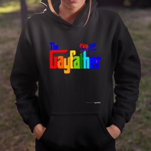 Gay LGBT Pride Father Proud Dad Fathers Day Parent T Shirt Itees Global 4