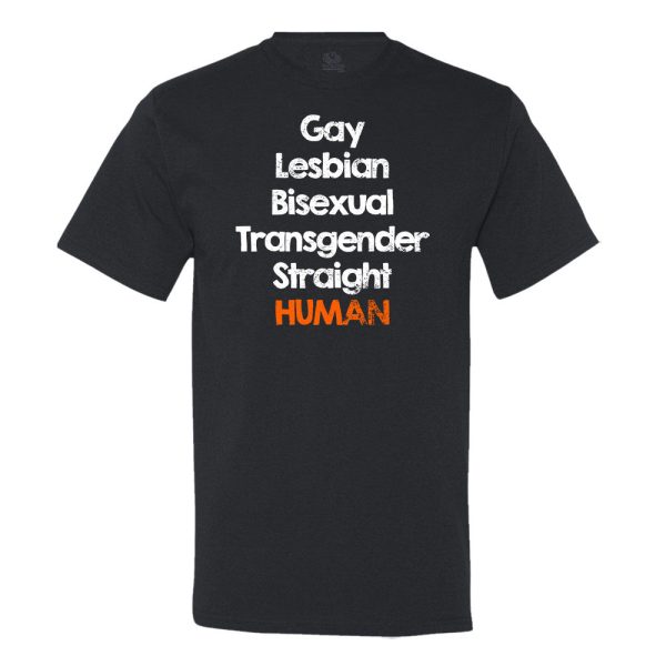 Gay Lesbian Bisexual Transgender Straight Human T-Shirt