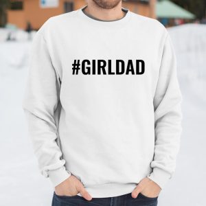 Girl Dad Black Letter T Shirt Itees Global 3