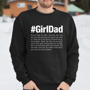Girl Dad Mean T Shirt Itees Global 3