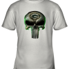 Green Bay Packers The Punisher Mashup Football Youth T-Shirt –