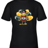 Green Bay PackersTurkey Football Thanksgiving Youth T-Shirt –