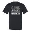 Guns Don’t Kill People, Grandpas With Pretty Granddaughters Do Men’s T-Shirt