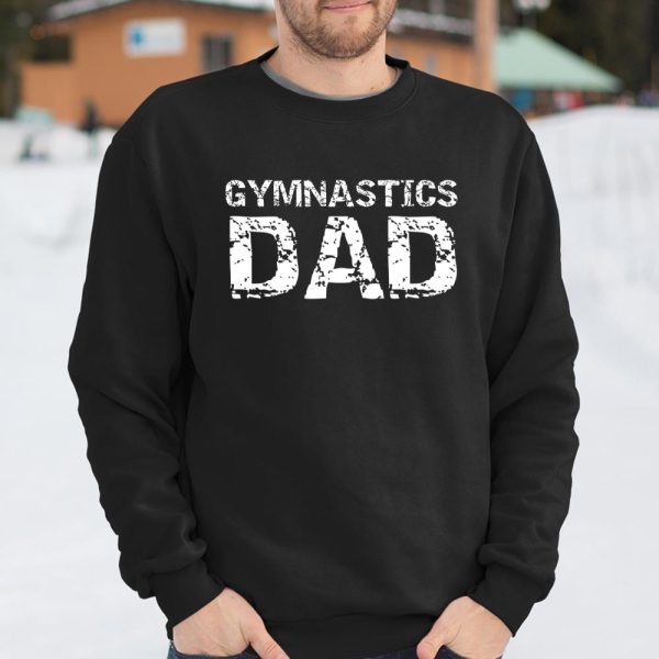 Gymnastics Dad Shirt for Men Funny Gymnast Father Cheer T Shirt  Itees Global