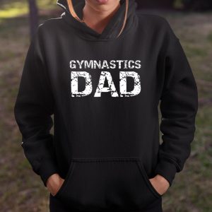 Gymnastics Dad Shirt for Men Funny Gymnast Father Cheer T Shirt Itees Global 4