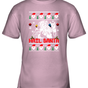 Hail Santa Ugly Christmas Youth T-Shirt –