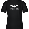Halloween Bat Shirt Funny Baseball Lover Hey Batta Gift Youth T-Shirt –