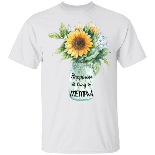 Happiness Is Being A Memaw Youth T-Shirt –