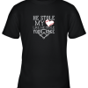 He Stole My Heart Like He Stole Your Base Girlfriend Shirt Youth T-Shirt –