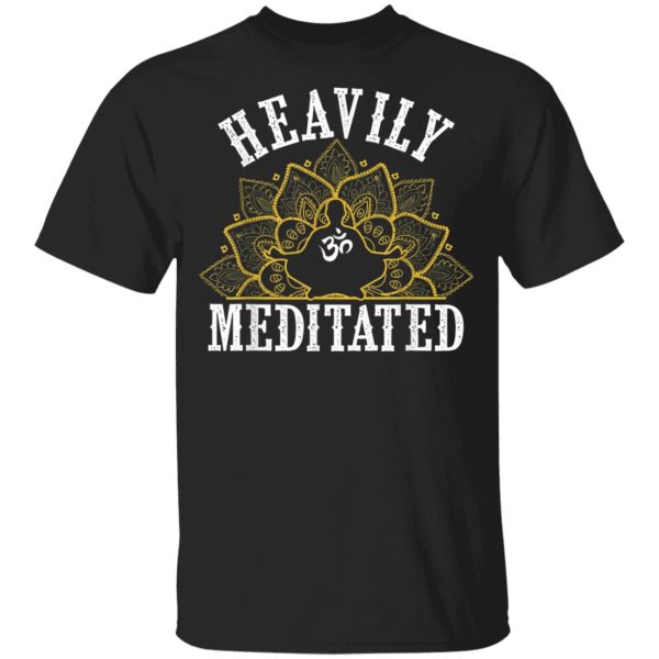 Heavily Meditated Yoga Meditation Youth T-Shirt –