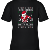Here Comes Santa Floss Ugly Christmas Adult Crewneck Youth T-Shirt –