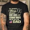 Hero Wears Dog Tags Combat Boots Proud Army Dad Father Gift T Shirt  Itees Global