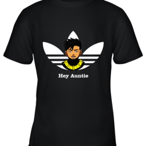 Hey Auntie Erik Adidas Men Youth T-Shirt –