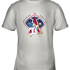 Hip Hop Dabbing Unicorn Flippin Love Los Angeles Angels Youth T-Shirt –