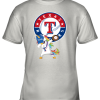 Hip Hop Dabbing Unicorn Flippin Love Texas Rangers Youth T-Shirt –