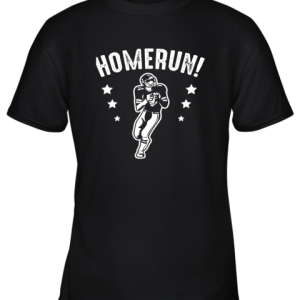 Homerun Football Baseball Mix Wrong Sports Youth T-Shirt –