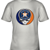 Houston Astros The Grateful Dead Baseball MLB Mashup Youth T-Shirt –