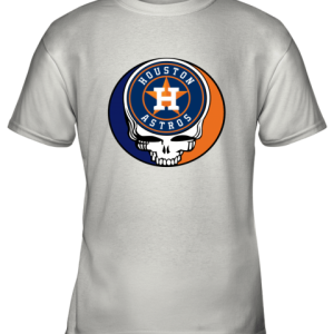 Houston Astros The Grateful Dead Baseball MLB Mashup Youth T-Shirt –