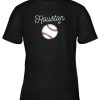 Houston Baseball Shirt Astro Number 19 and Giant Ball Youth T-Shirt –