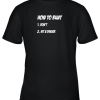 How To Bunt 1 Don’t 2 Hit A Dinger Baseball Softball Youth T-Shirt –