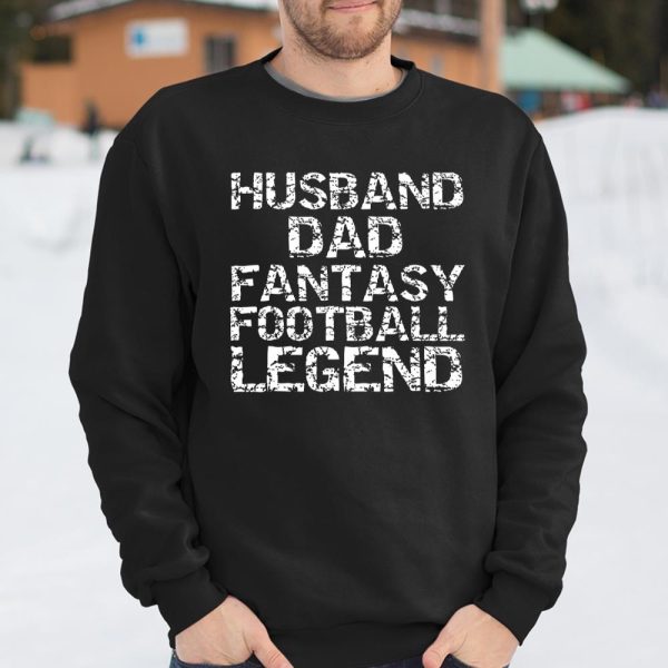 Husband Dad Fantasy Football Legend Shirt Funny Father T Shirt  Itees Global